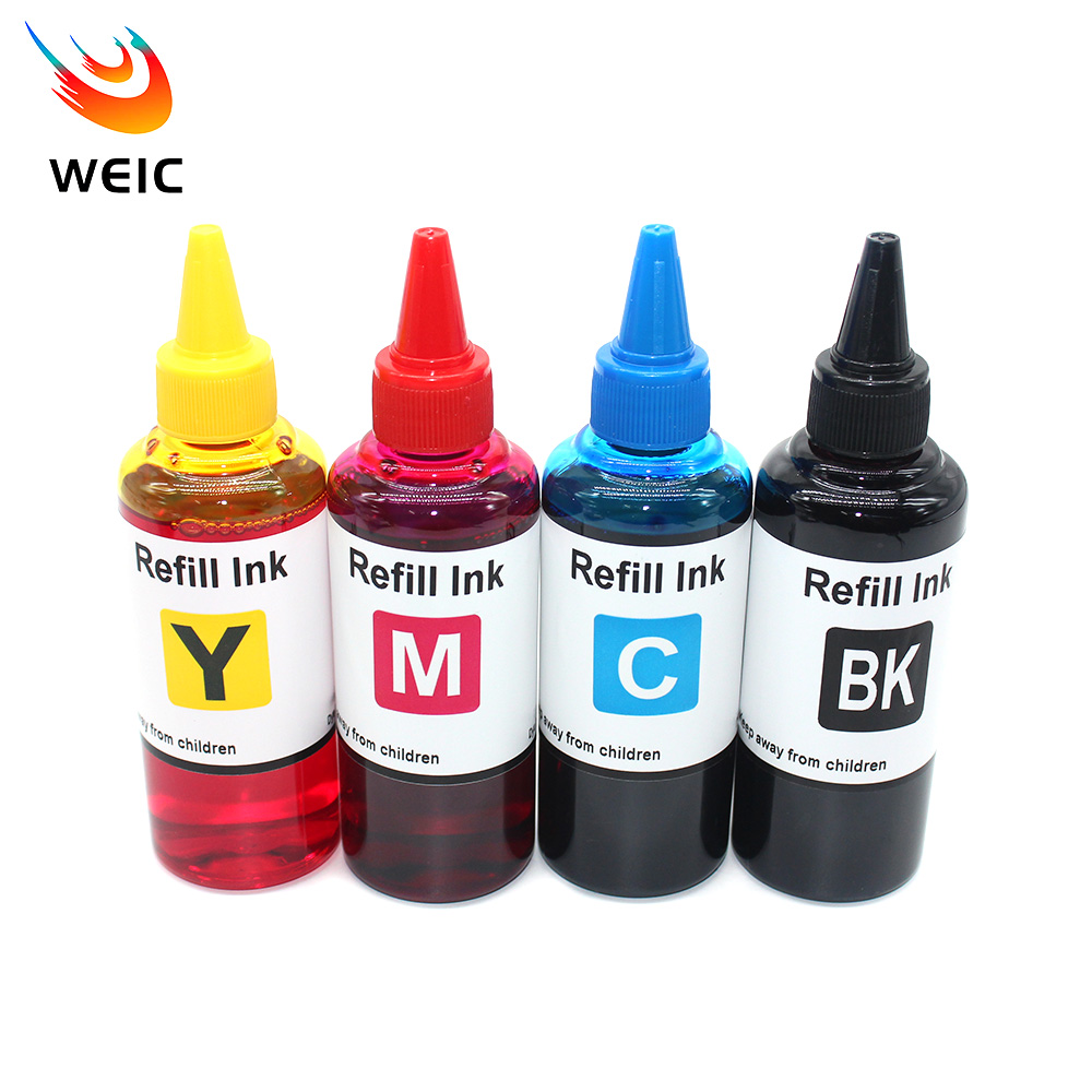 Sublimation Ink 100Ml - Epsonプリンター用の詰め替え染料インク、epson 503、503xl、222、222xl、XP-5200、XP-5205、WF-2960、WF-2965、4個、100ml