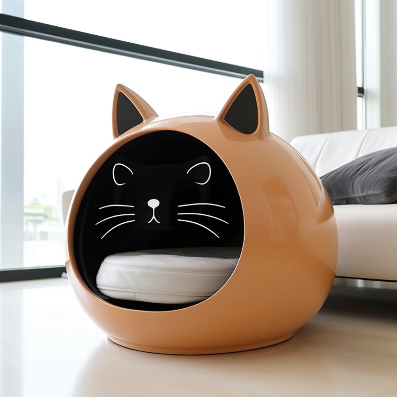 Commercial Printing House - 3Dプリント一体型ペットベッド、モダンな猫と犬の家、ケネル家具 | プレミアムな業務用動物ケア・飼育設備