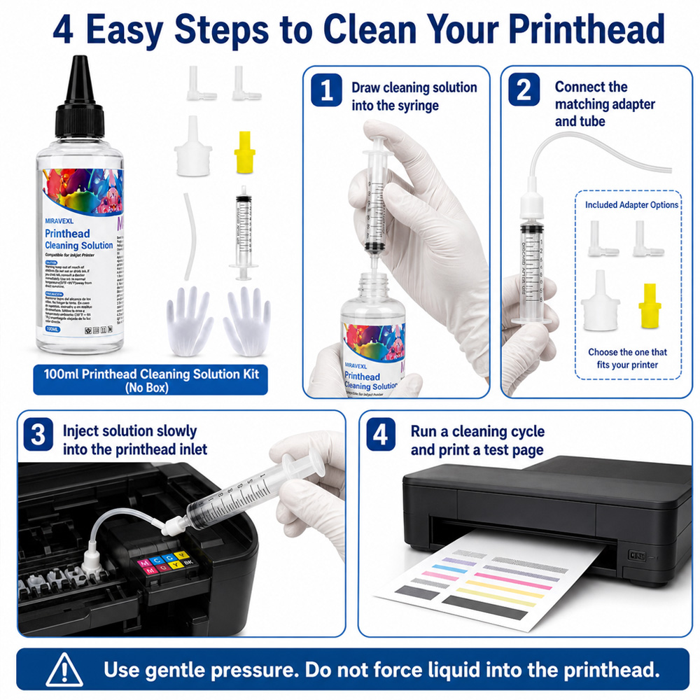 MIRAVEXL プリントヘッドクリーニングソリューション  - Sublimation Ink 100Ml のレビューと価格