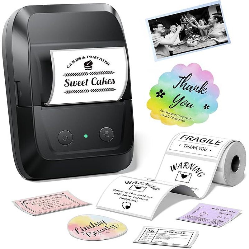 Phomemo衣料品タグラベルプリンター、業務用小型感熱粘着 - Commercial Printer のレビューと価格