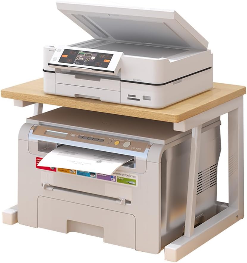 2段式木製デスクトッププリンタースタンド – プリンター、ス - Commercial Book Printing Machines のレビューと価格