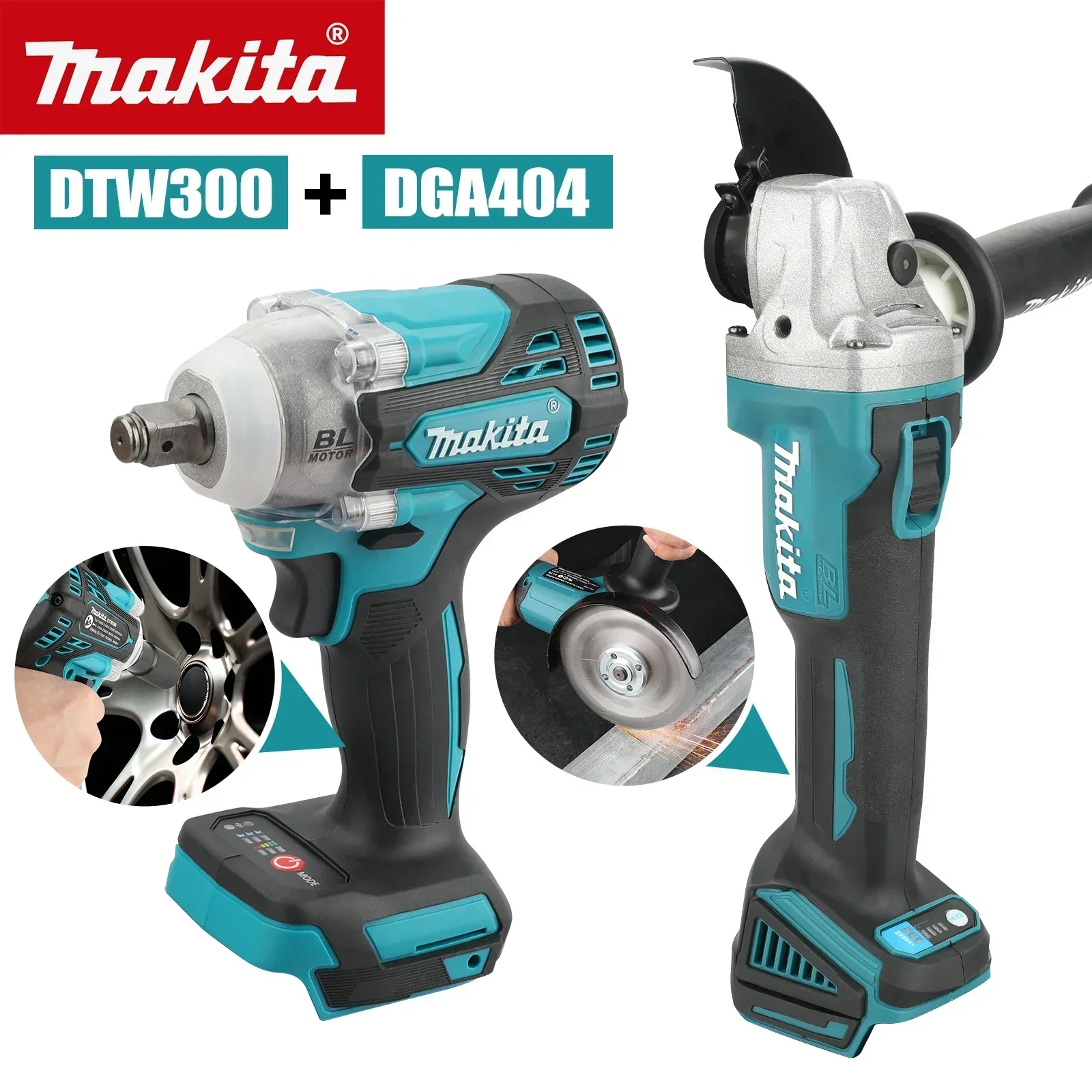 マキタ DTW300またはDGA404コンボ：18V、580 - Makita Drill Dtw300 のレビューと価格