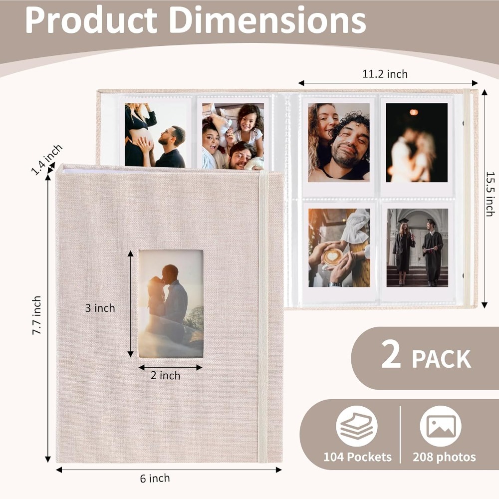 コンパクトなリネン製インスタントフォトアルバムブック、インス - Commercial Book Printing Machines のレビューと価格