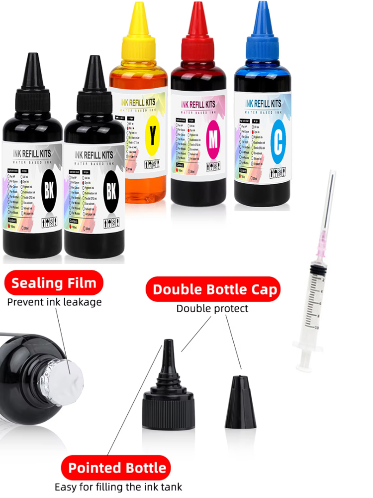 100mlユニバーサル染料インクBK C M Yキット、HP - Sublimation Ink 100Ml のレビューと価格