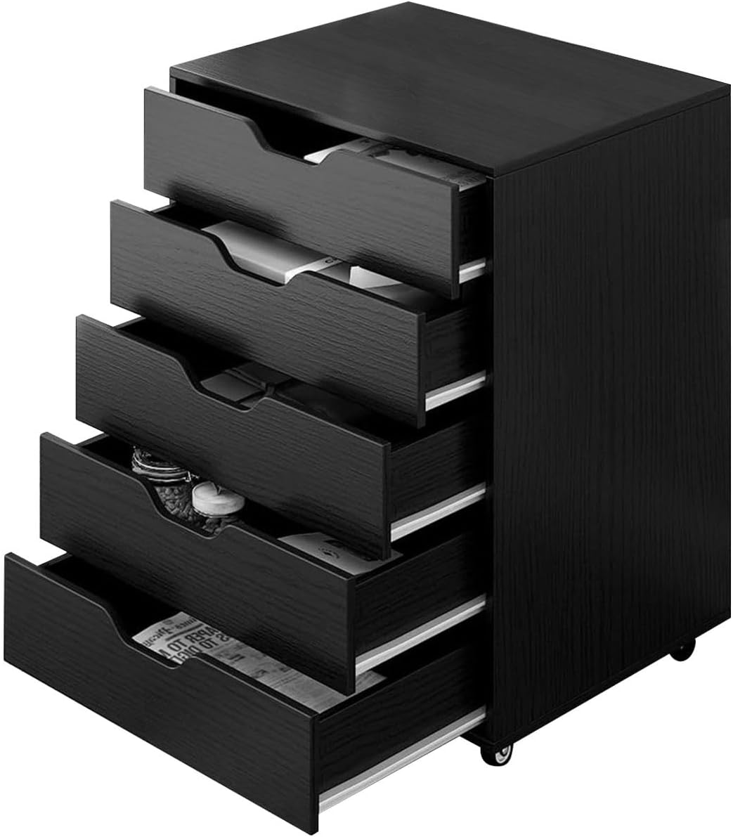 5段引き出しファイルキャビネットモバイルドキュメントファイリ - Commercial Printer のレビューと価格