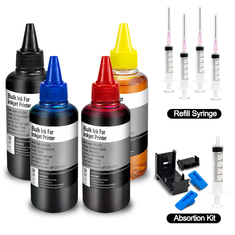 ユニバーサルプリンタ詰め替えインクキットエプソンキヤノン H - Sublimation Ink 100Ml のレビューと価格