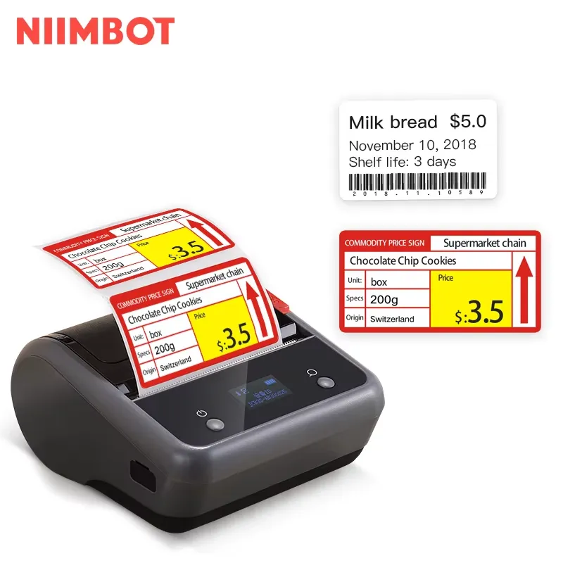Niimbot B3S オフィス用防水ポータブルサーマルレシ - Commercial Printer のレビューと価格