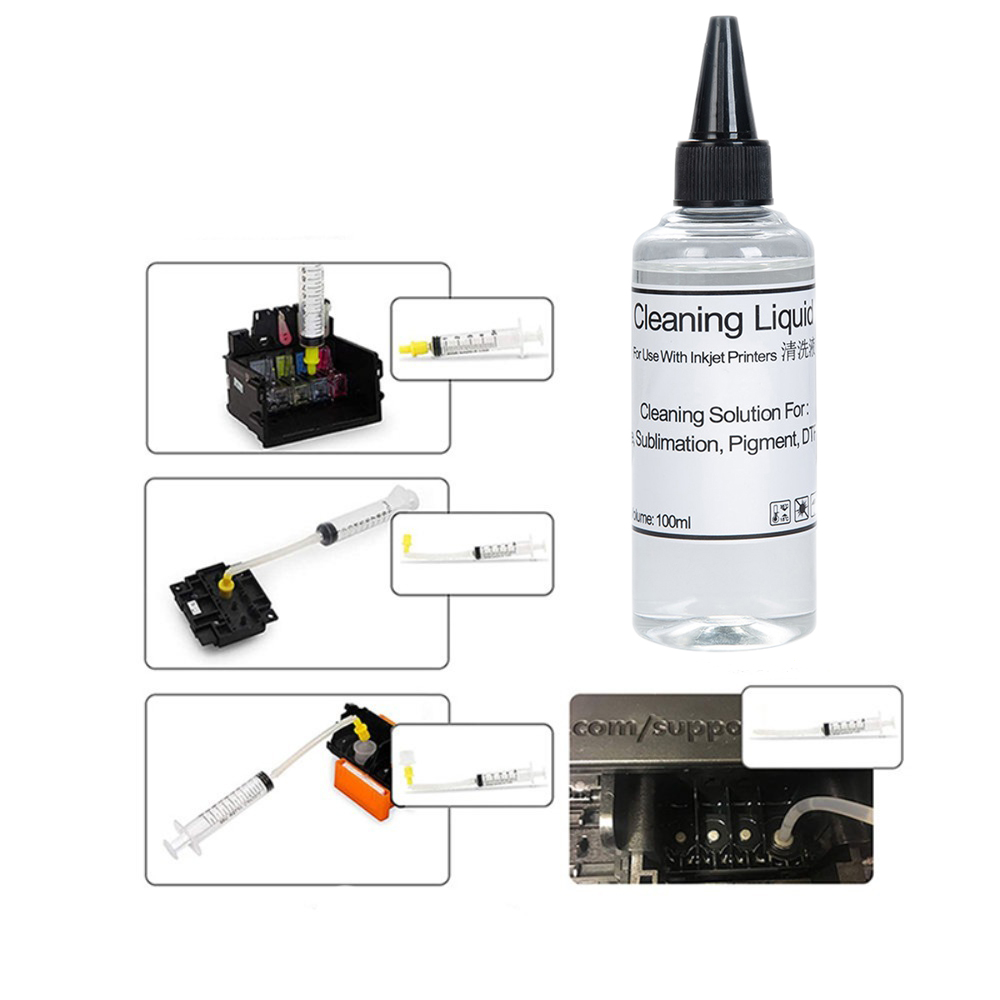 100ml プリントヘッド洗浄液 染料インク昇華インク DT - Sublimation Ink 100Ml のレビューと価格